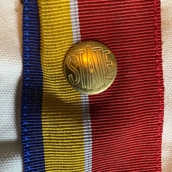 State Canvas & Multicolored Thick Grosgrain Backpack - Picture 8 of 15